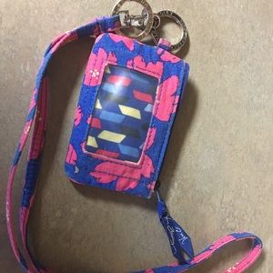 Lanyard ID zipper pocket- Vera Bradley